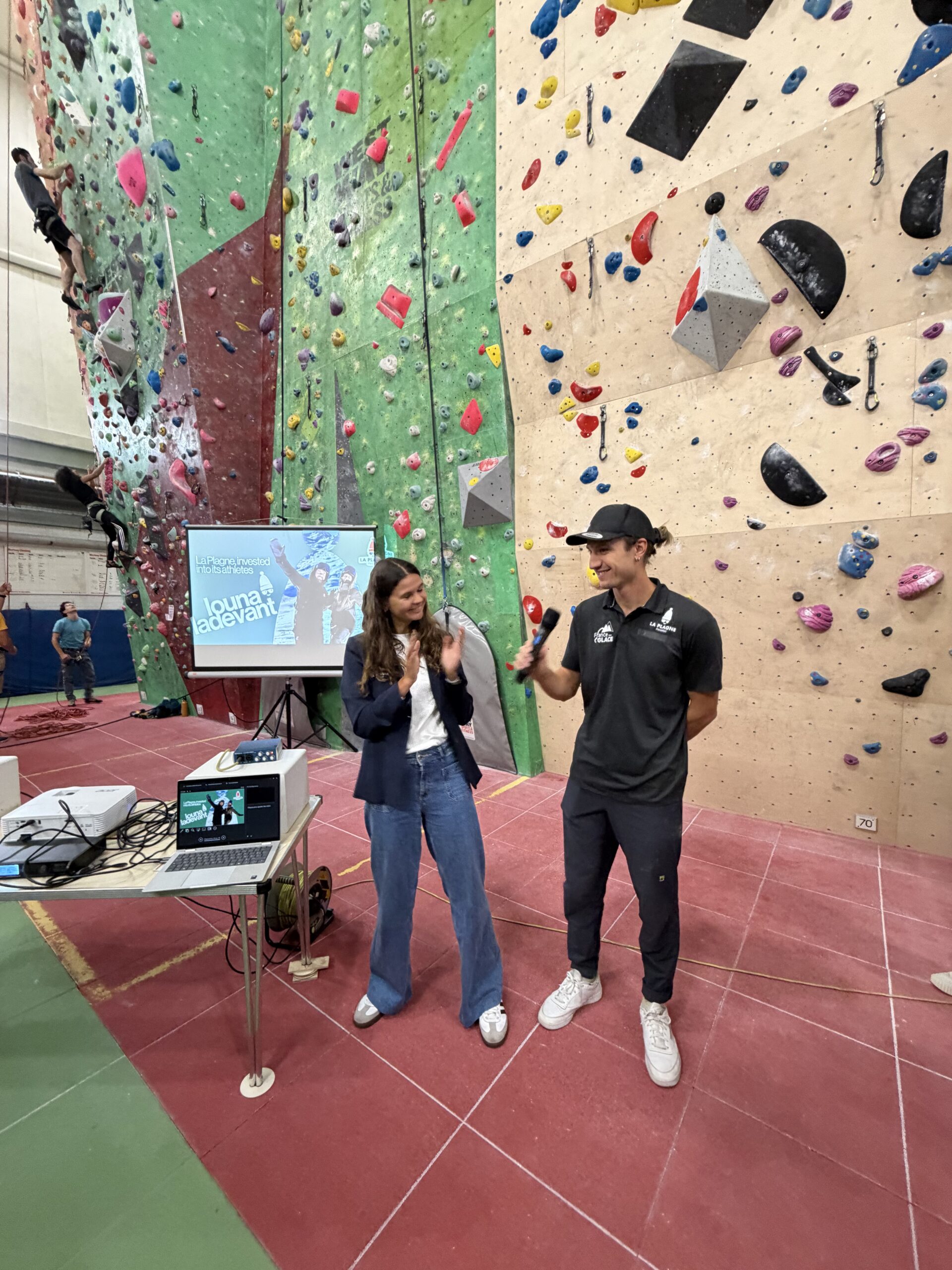 PlanetSKI With La Plagne At the Westway Climbing Wall in London